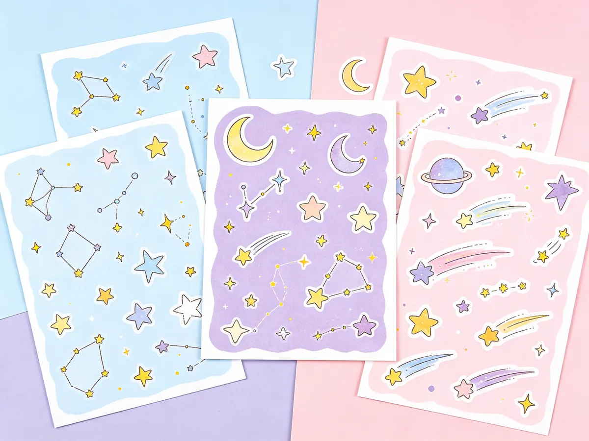 星笔手作贴纸包